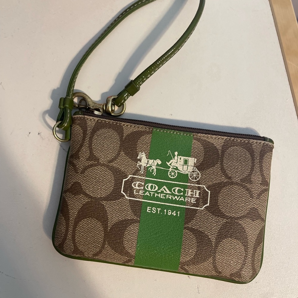 Coach wristlet